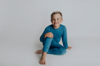 Three Little Tots Blue Jammies