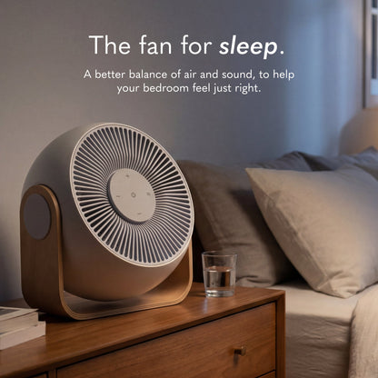 SNOOZ Breez 2 | 2-in-1 Smart Bedroom Fan & White Noise Machine