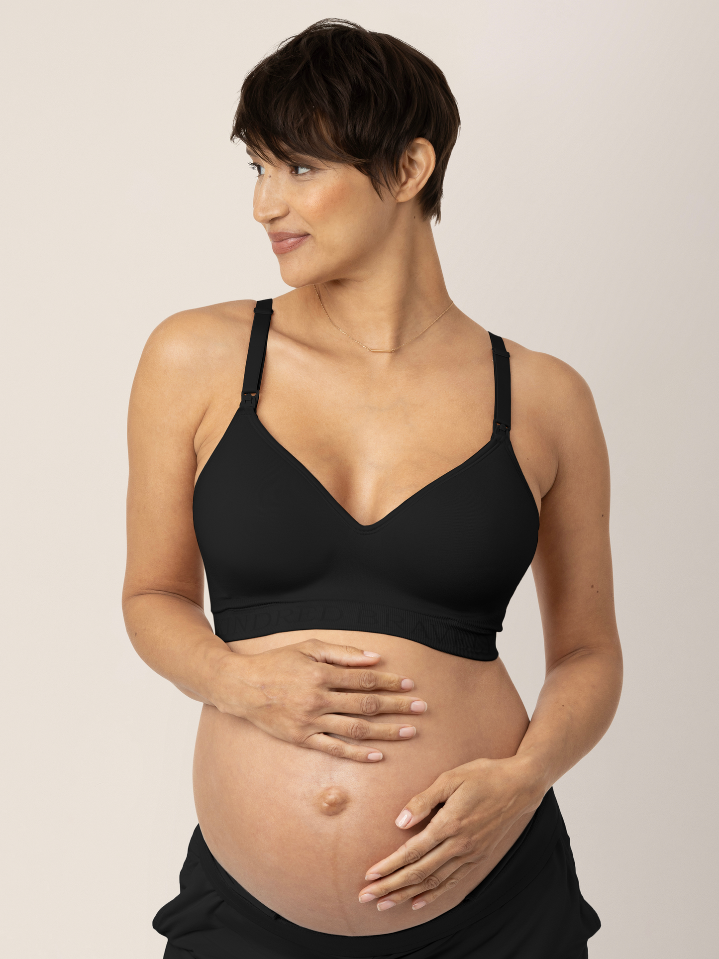 Kindred Bravely Signature Sublime Contour Maternity & Nursing Bra Black