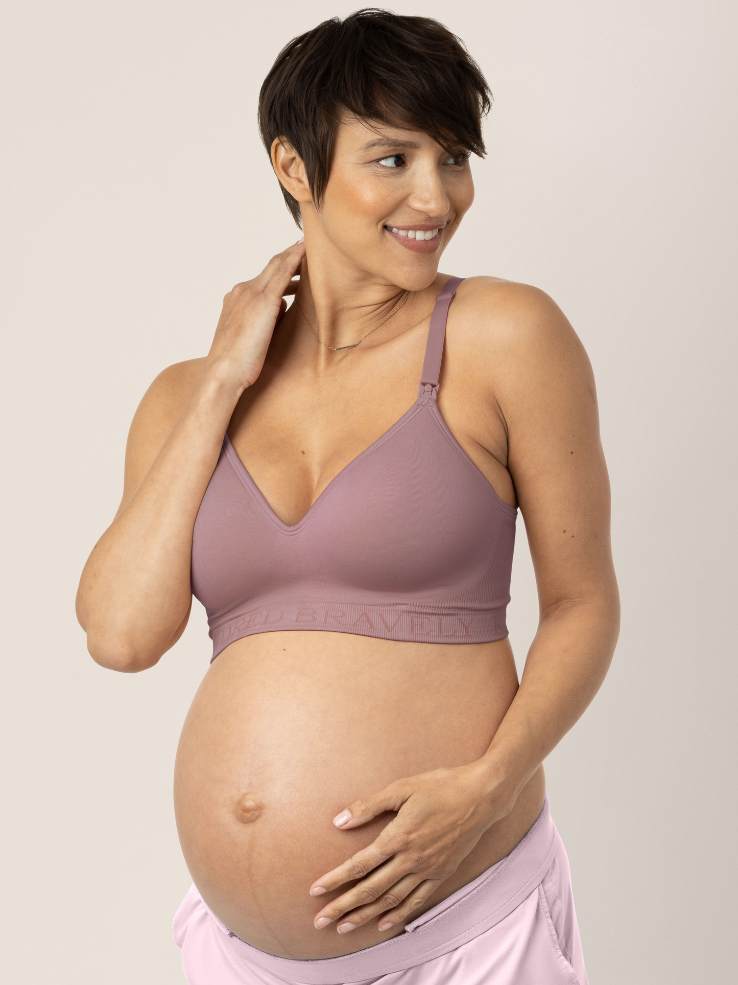Kindred Bravely Signature Sublime Contour Maternity & Nursing Bra Twilight - Smooth Support