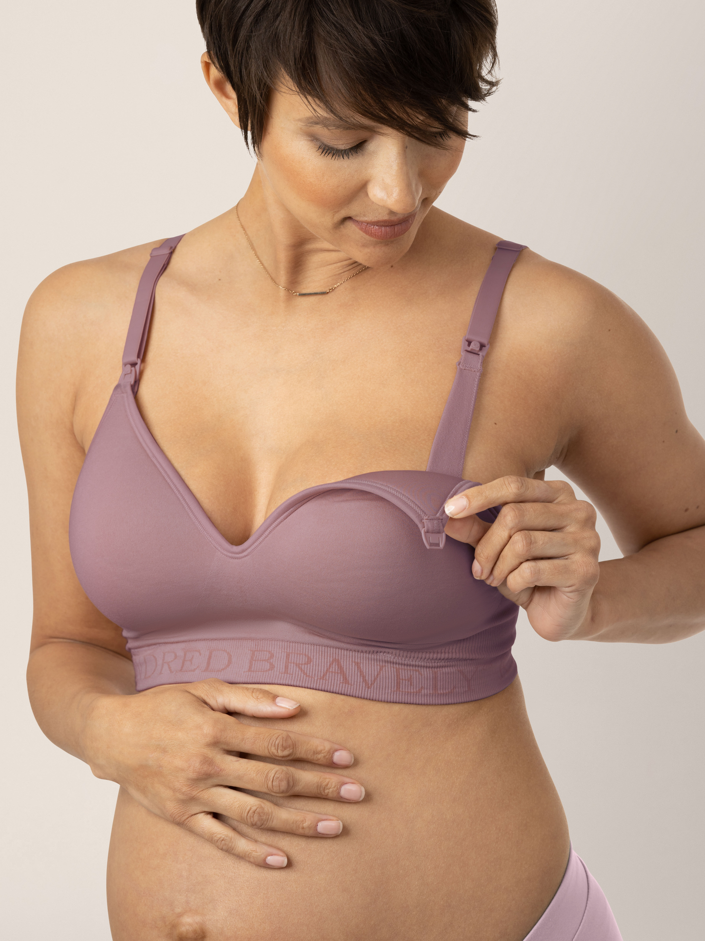Kindred Bravely Signature Sublime Contour Maternity & Nursing Bra Twilight - Smooth Support