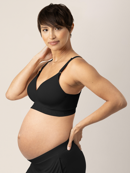 Kindred Bravely Signature Sublime Contour Maternity & Nursing Bra Black