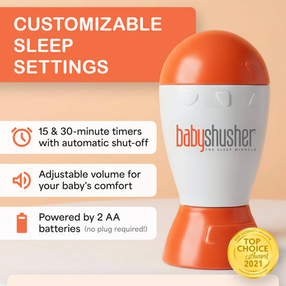 Baby Shusher Sound Machine – Real Human Shushing Sound