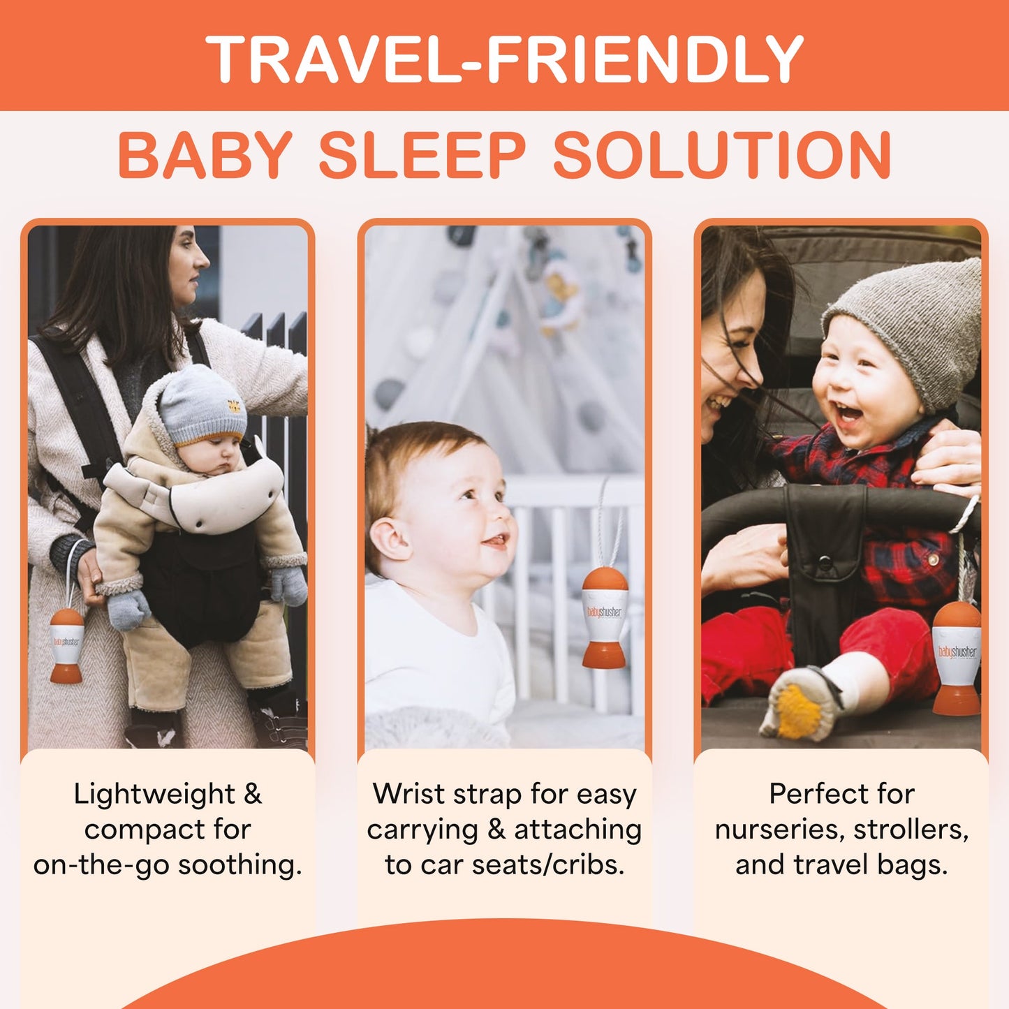 Baby Shusher Sound Machine – Real Human Shushing Sound