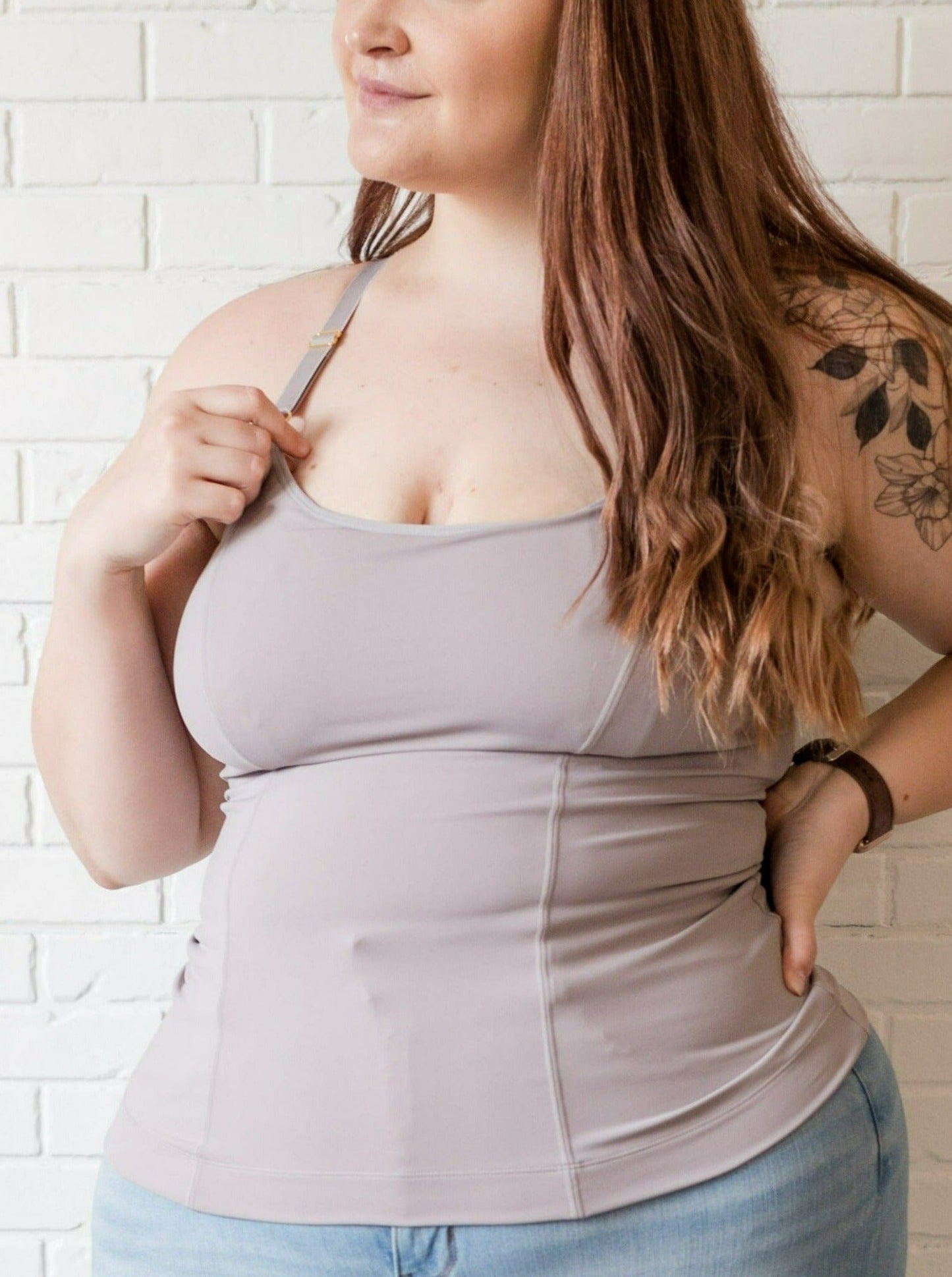 Davin & Adley BUSTY Amelia Pumping & Nursing Compression Tank - Full Length