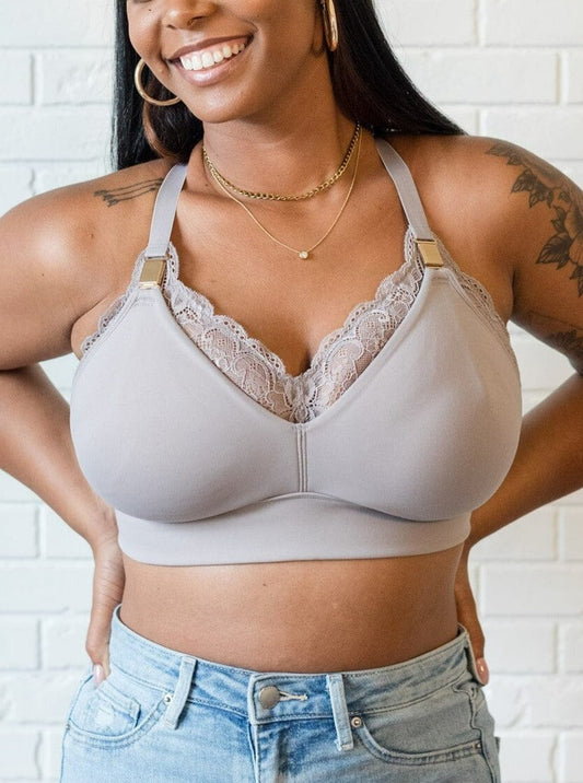 Davin & Adley Ella Maternity, Nursing & Pumping Bralette (Convertible Straps)