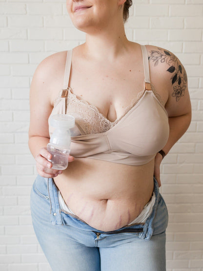 Davin & Adley Ella Maternity, Nursing & Pumping Bralette (Convertible Straps)
