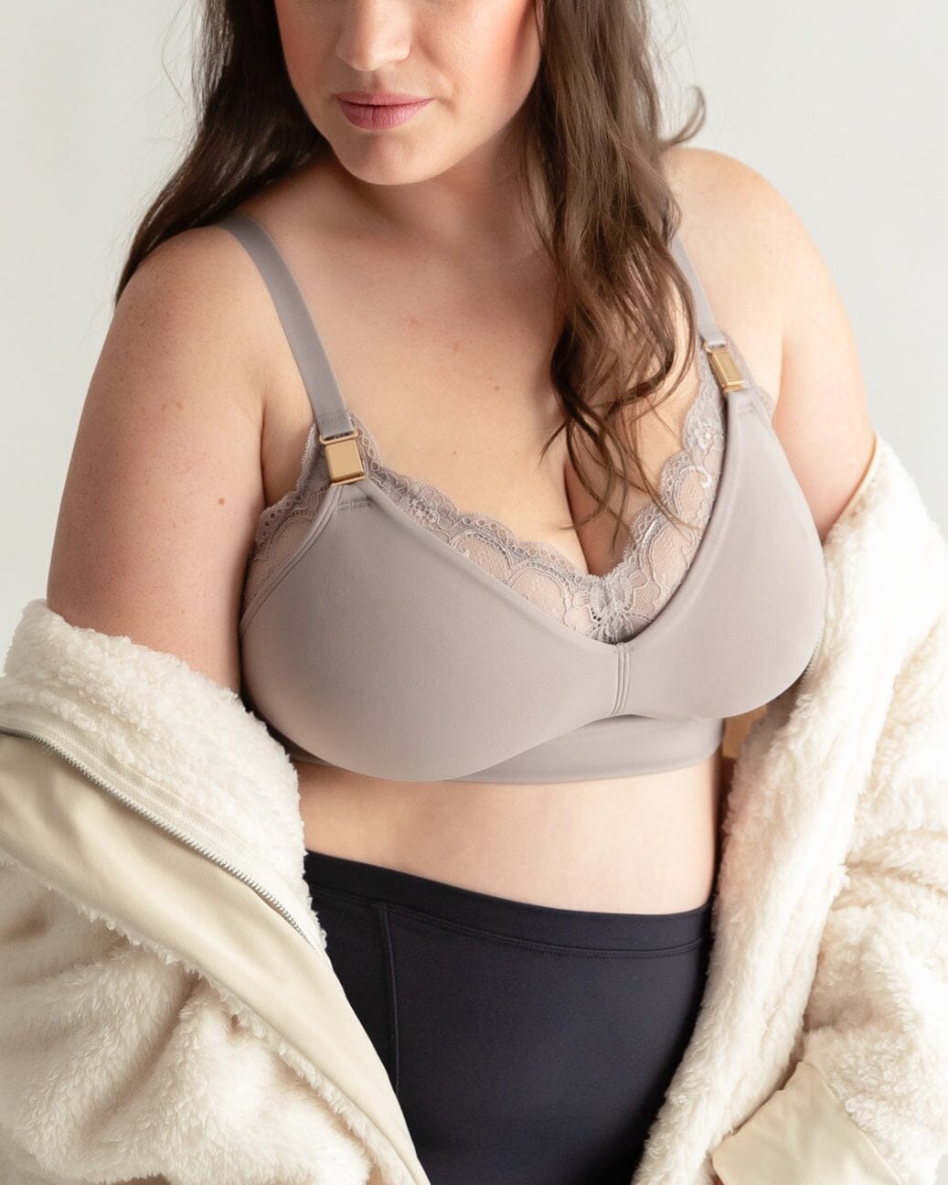 Davin & Adley Ella Maternity, Nursing & Pumping Bralette (Convertible Straps)