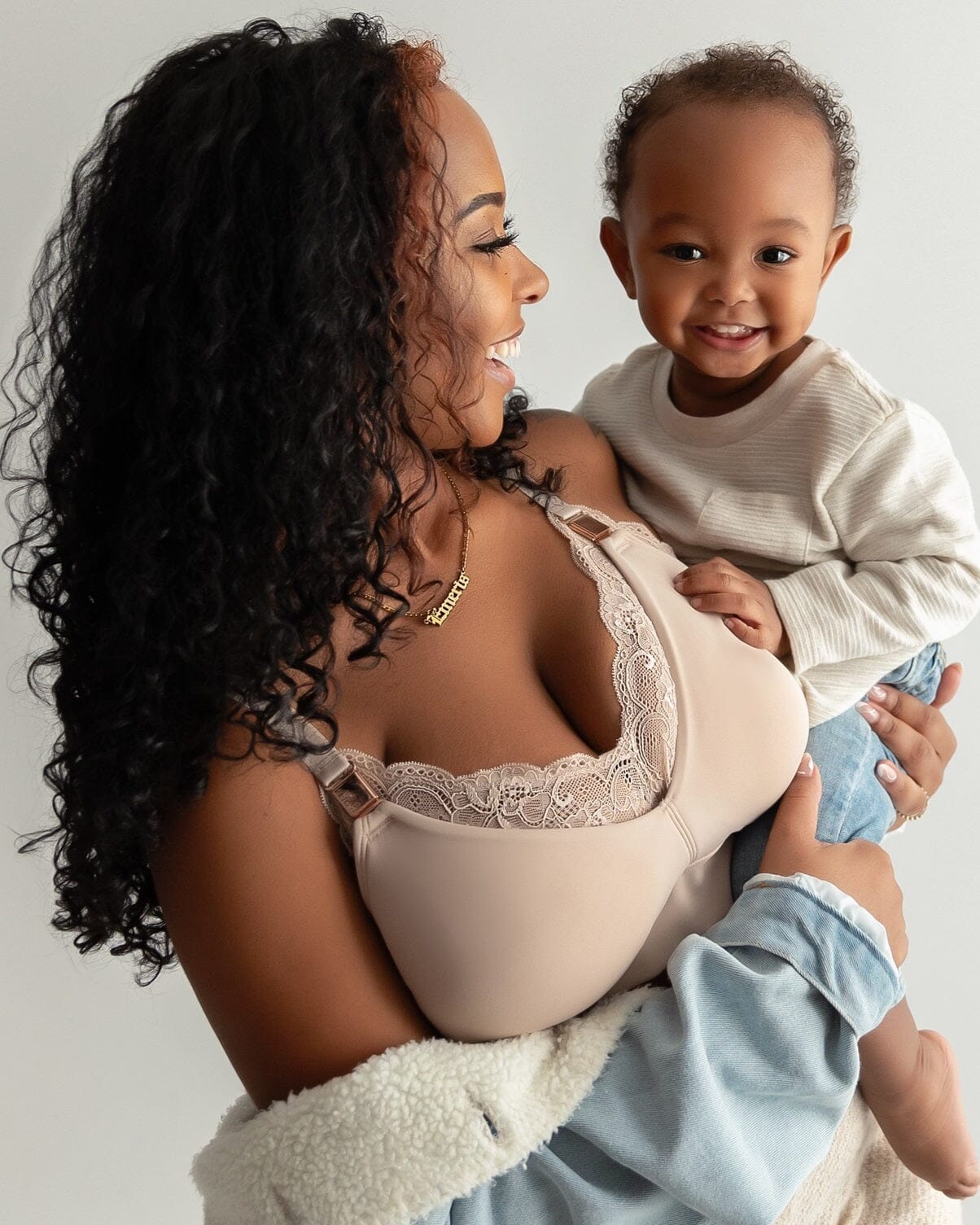 Davin & Adley Ella Maternity, Nursing & Pumping Bralette (Convertible Straps)