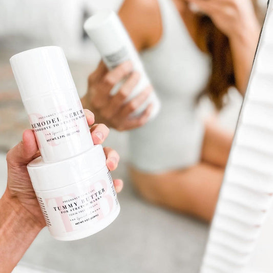 The Spoiled Mama Tummy Butter & ReModel Serum Stretch Mark Duo Bundle