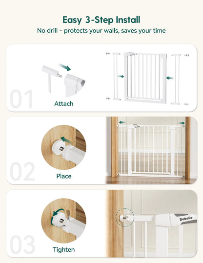 Babelio PressGuard C5&P7 | Versatile Baby Safety Gate