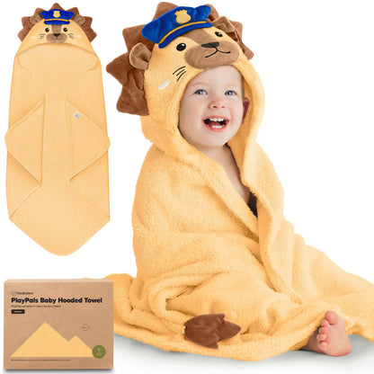 Playpals Hooded Baby Bath Towels