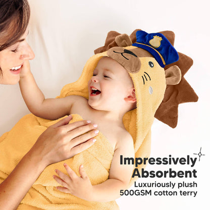 Playpals Hooded Baby Bath Towels