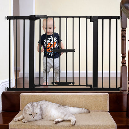 Babelio CatPrivilege F7 | Large Sliding Pet Door Baby Gate