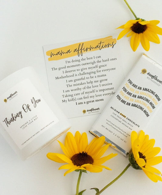 Sunflower Motherhood Sending Love Bundle - Thoughtful Support for Any Mama
