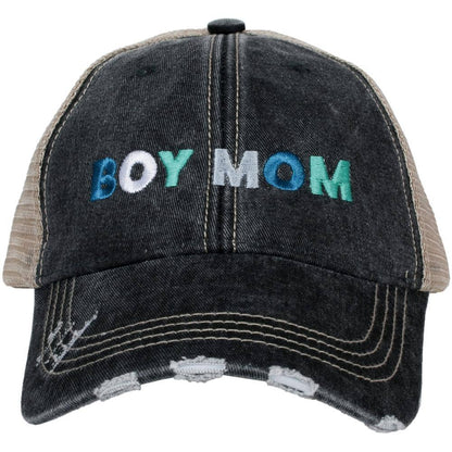 Boy Mom Multicolored Trucker Hat