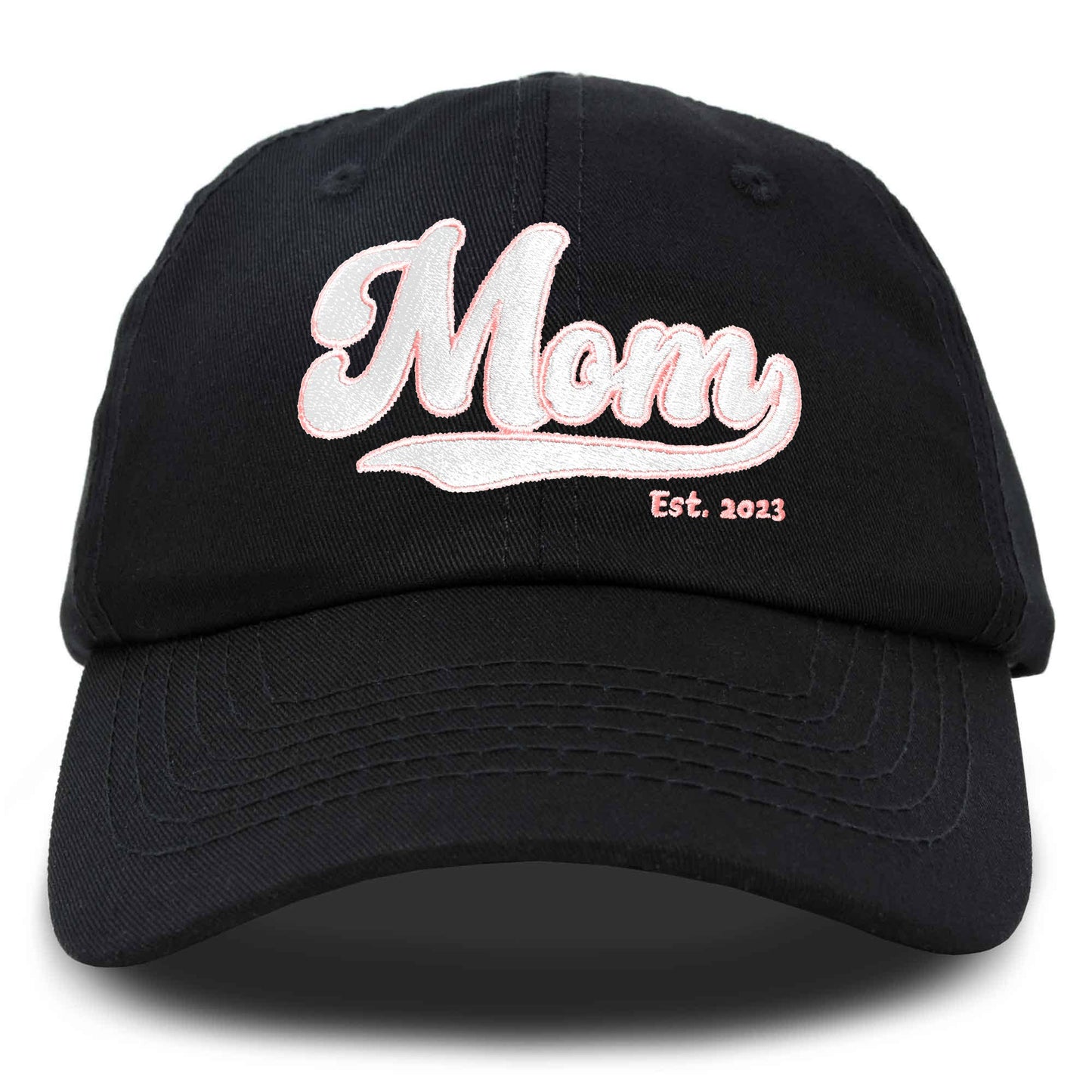 Varsity Mom Embroidered Cotton Hat