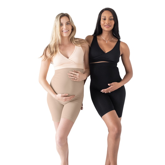 Bamboo Seamless No Rub Maternity Thigh Saver Underwear