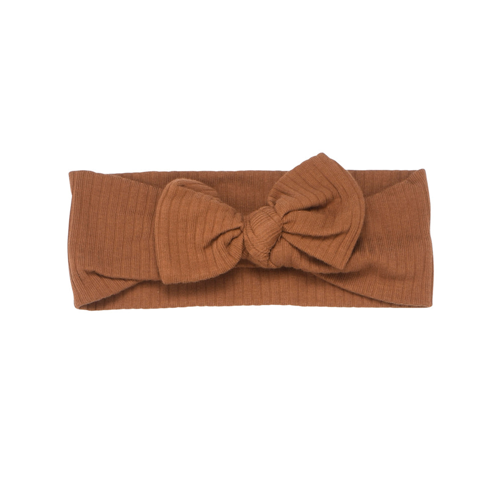 Three Little Tots Ribbed Knot Headband