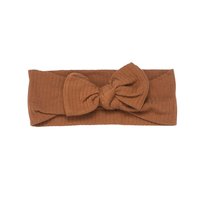 Three Little Tots Ribbed Knot Headband
