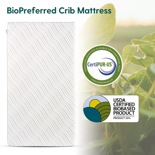 Babelio Cloud 4 USDA Bio Preferred Crib & Toddler Mattress