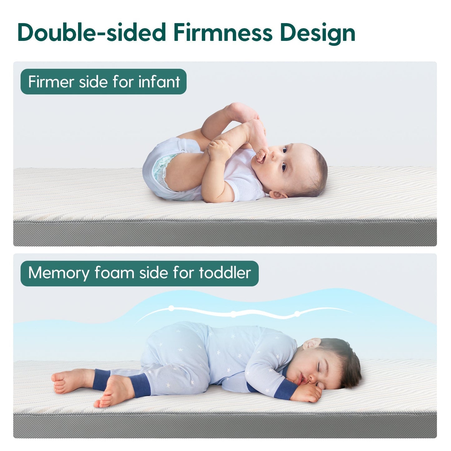 Babelio Cloud 4 USDA Bio Preferred Crib & Toddler Mattress