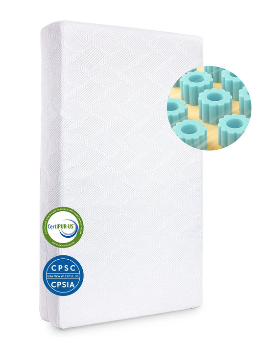 Babelio Cloud Zone | Ergonomic Zoning Crib Mattress