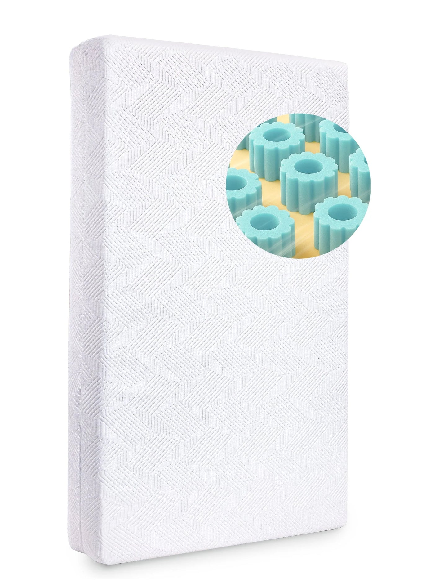 Babelio Cloud Zone | Ergonomic Zoning Crib Mattress