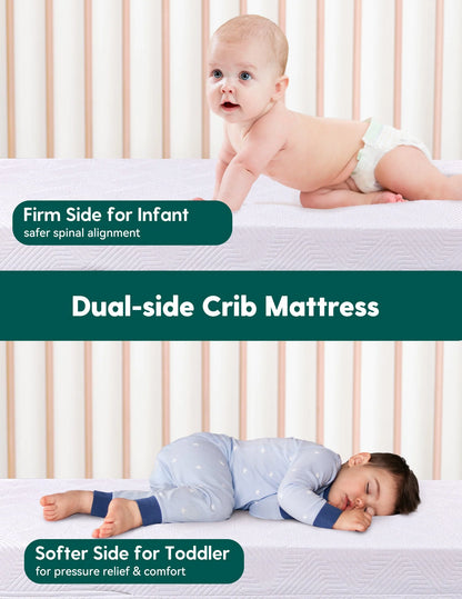 Babelio Cloud Zone | Ergonomic Zoning Crib Mattress