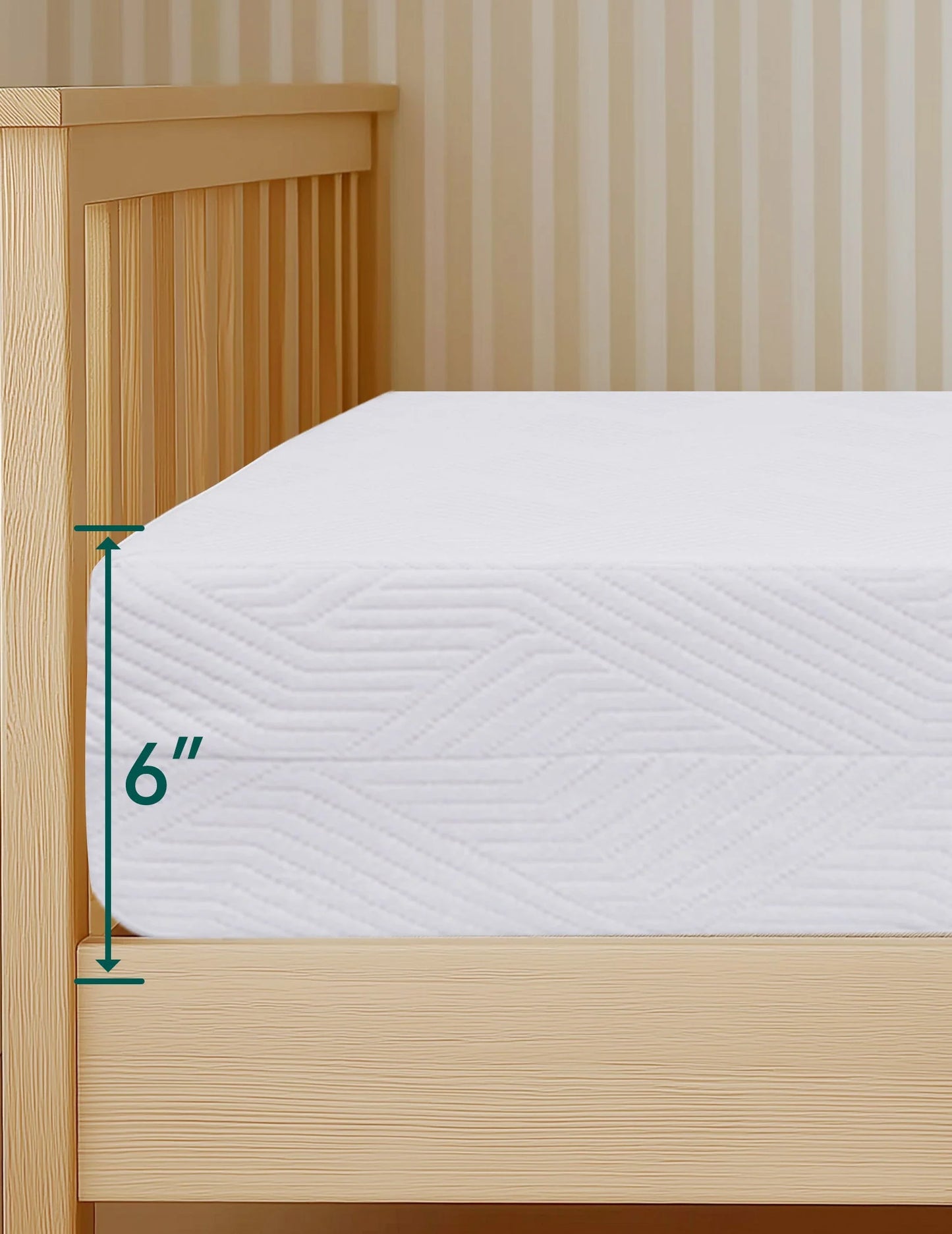 Babelio Cloud Zone | Ergonomic Zoning Crib Mattress