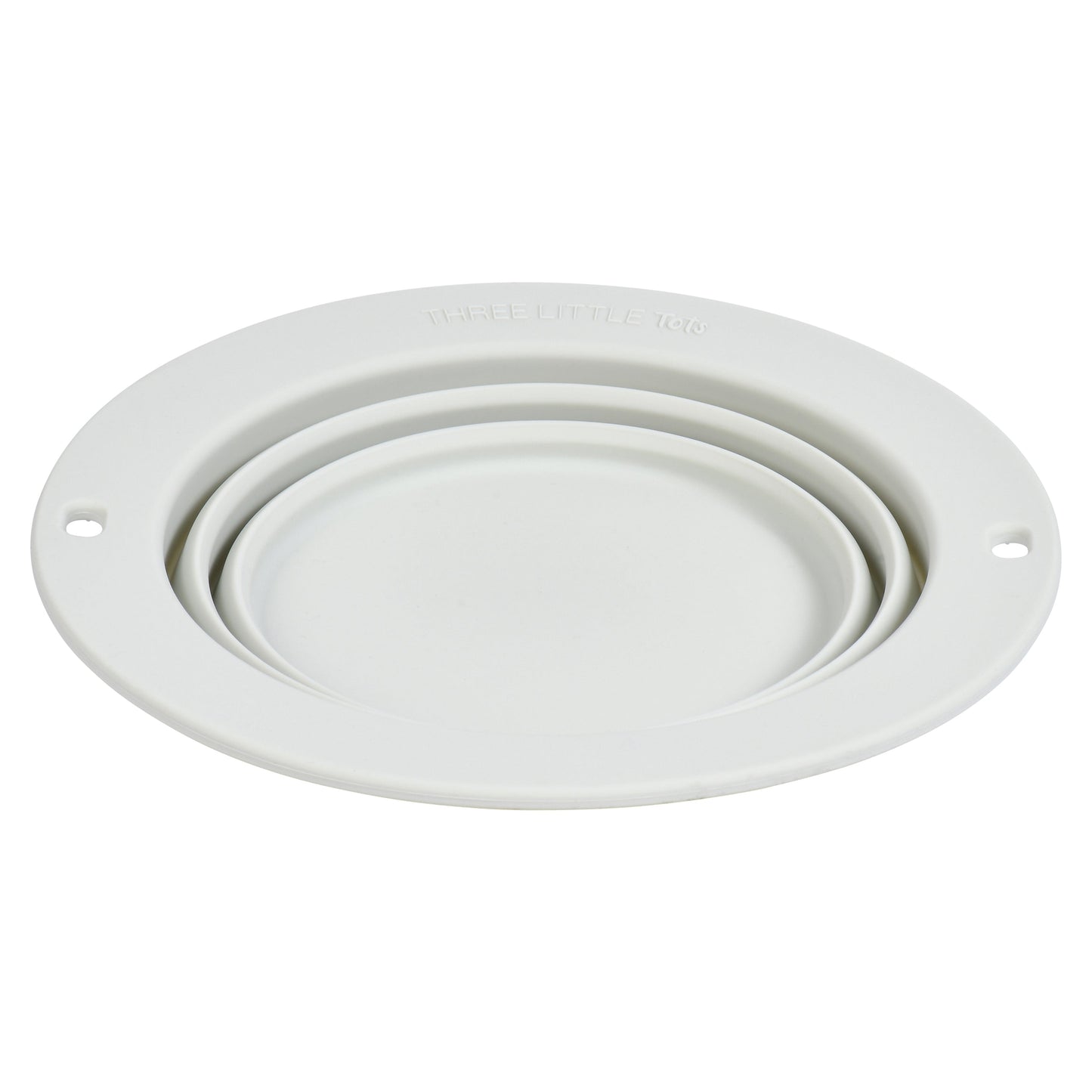 Three Little Tots Cloud Silicone Collapsible Travel Bowl