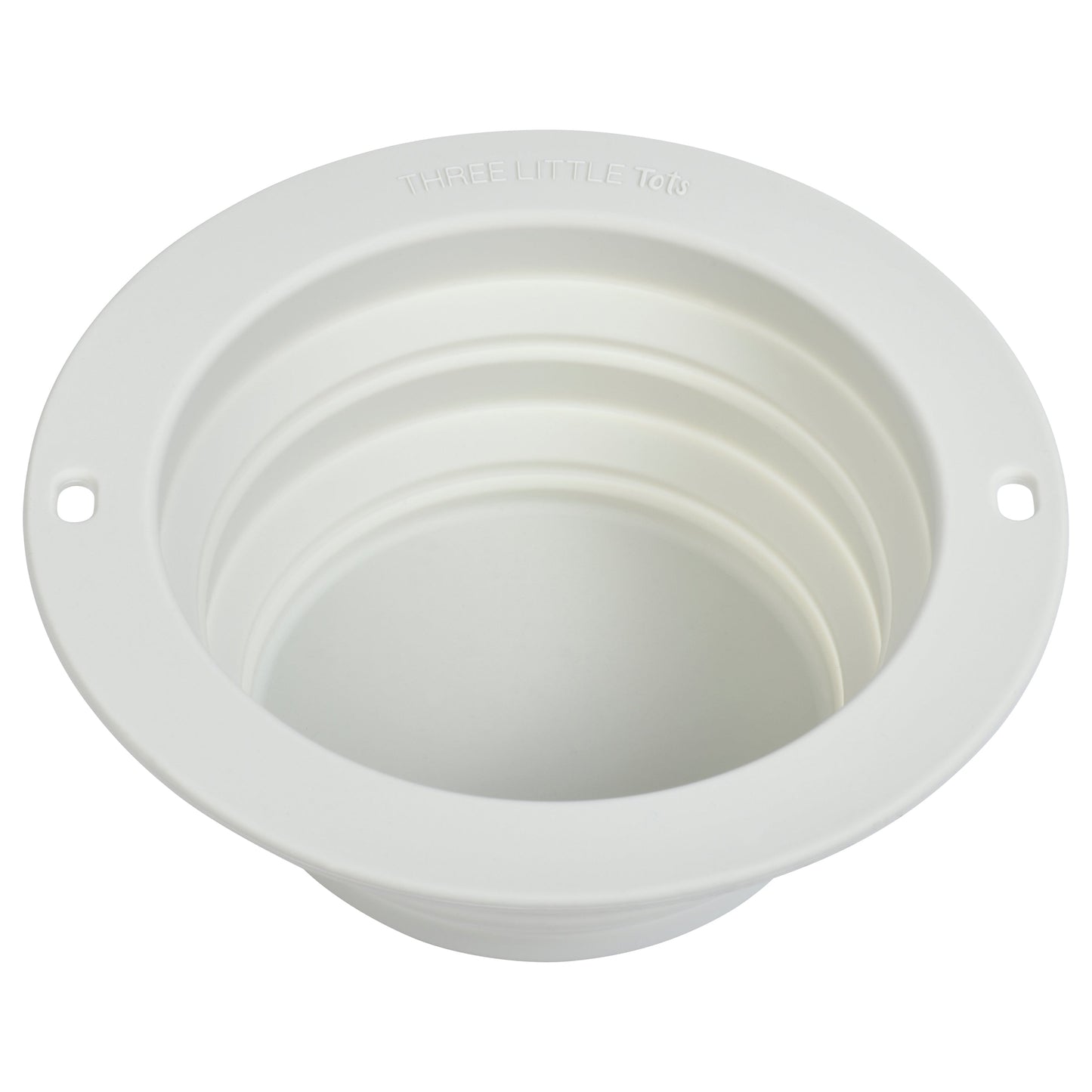 Three Little Tots Cloud Silicone Collapsible Travel Bowl