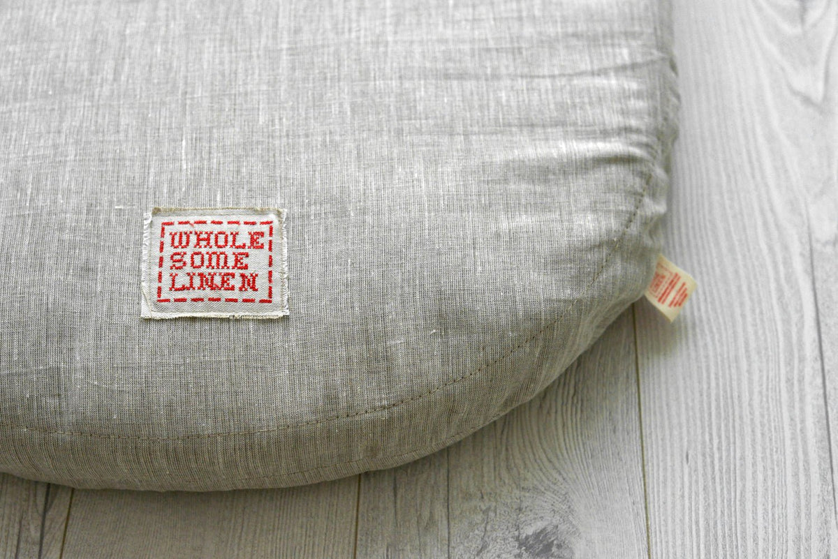 Wholesome Linen Custom Organic Flax Mattress Pad