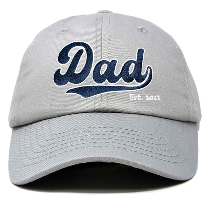 Dad Embroidered Varsity Cotton Hat