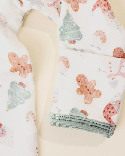 Cozy Bamboo Baby Gown & Hat
