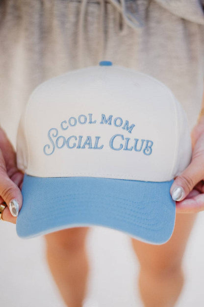 Cool Mom Social Club Mother's Day Retro Two-Toned Hat