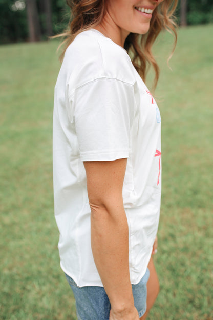 Movemama Relaxed Fit Zip Breastfeeding Tee - Special USA Edition (Final Sale)