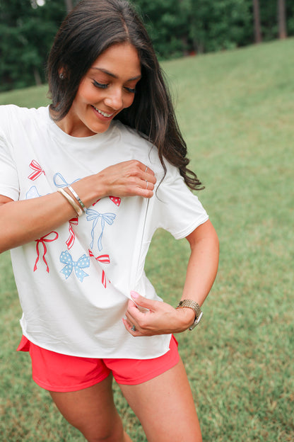 Movemama Relaxed Fit Zip Breastfeeding Tee