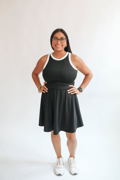 Movemama The Courtside Nursing Tennis Dress – Breastfeeding Friendly