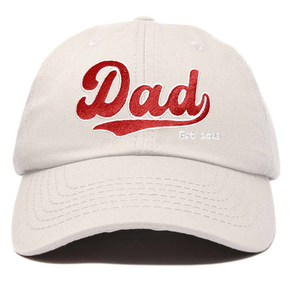 Dad Embroidered Varsity Cotton Hat