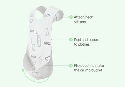 Parasol Co Disposable Bibs