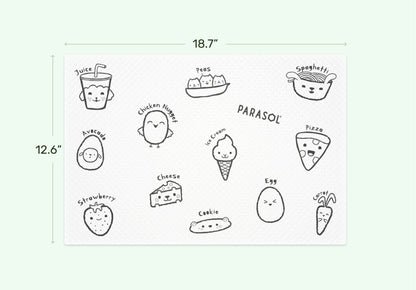 Parasol Co Disposable Placemats