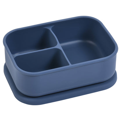 Three Little Tots Dusty Blue Bento Box for Kids or Adults