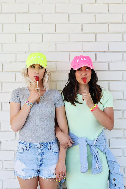 Neon MAMA Hat