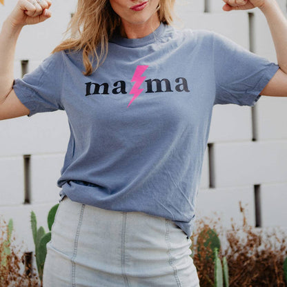 MAMA Lightning Bolt Mother’s Day T-Shirt