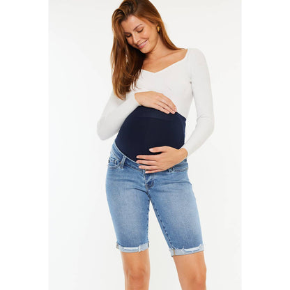 Signature Maternity Bermuda Stretch Short