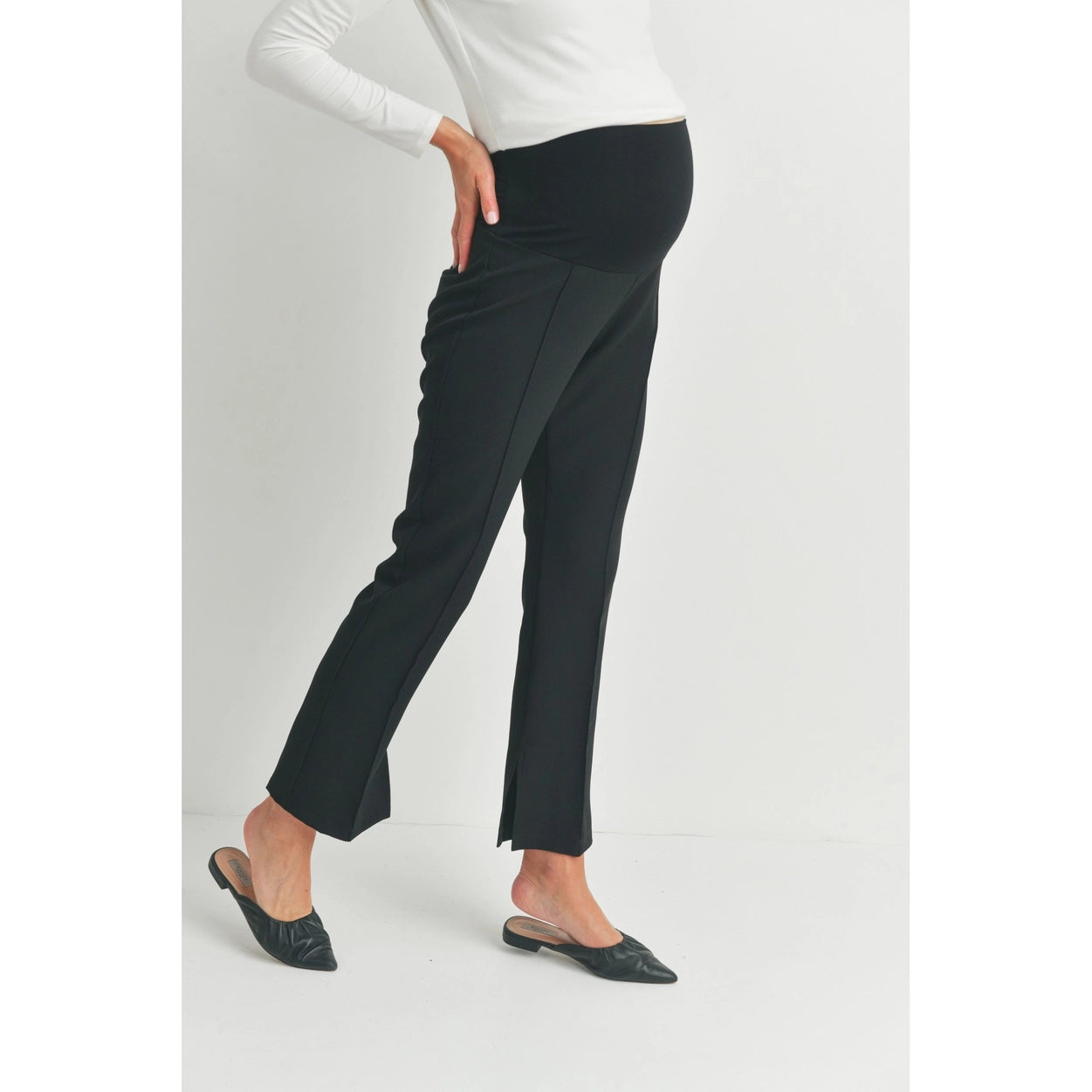 Bootcut Maternity Pant with Slit