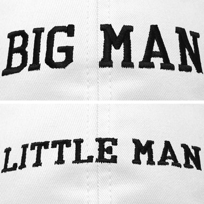 Big Man Little Man Father Son Matching Caps