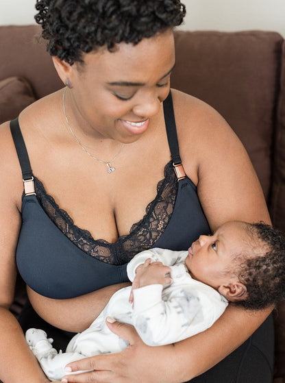Davin & Adley Ella Maternity, Nursing & Pumping Bralette (Convertible Straps)