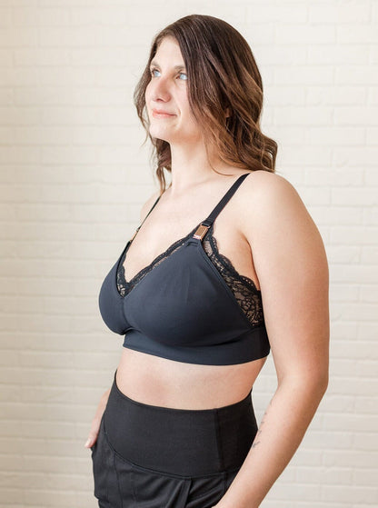Davin & Adley Ella Maternity, Nursing & Pumping Bralette (Convertible Straps)